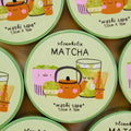 Matcha Washi Tape / Cute Quirky Kawaii Stationery