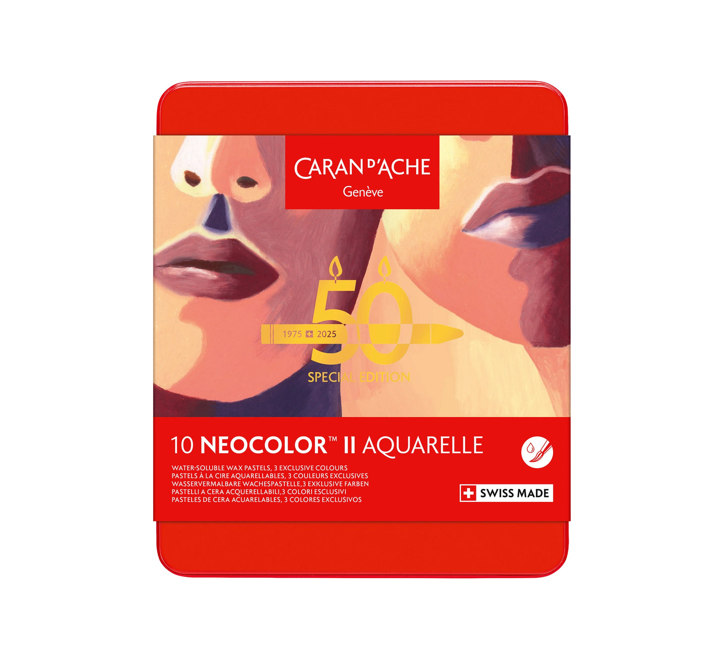 Neocolor II 50th Anniversary - Portrait - Caran d'Ache