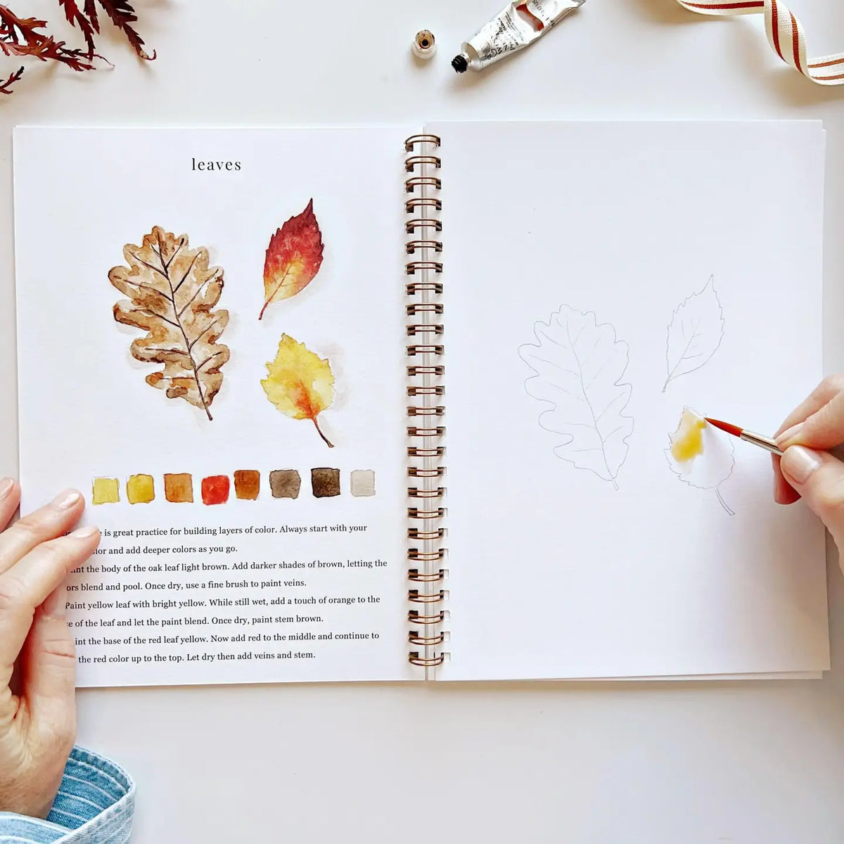 Autumn- Watercolor Workbook - Emily Lex Studio