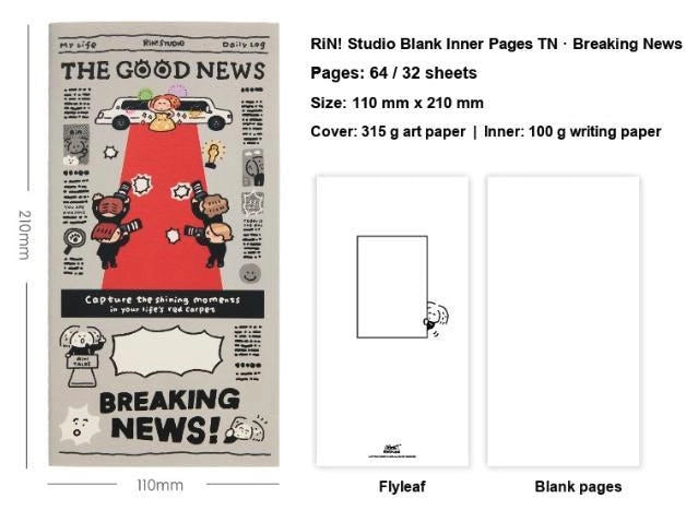 Rin! Studio Inserts -Breaking News