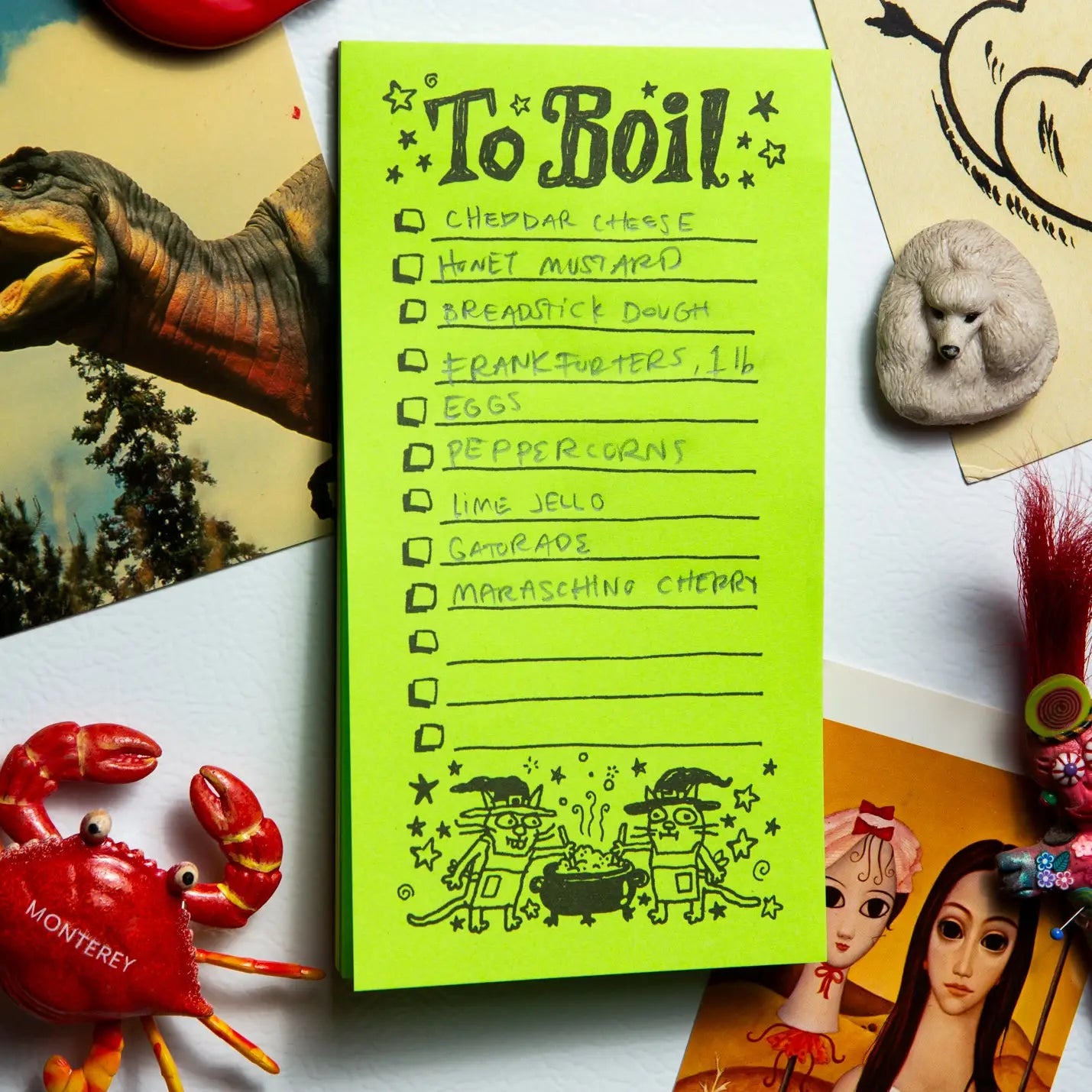 Toil and Trouble Grocery Notepad