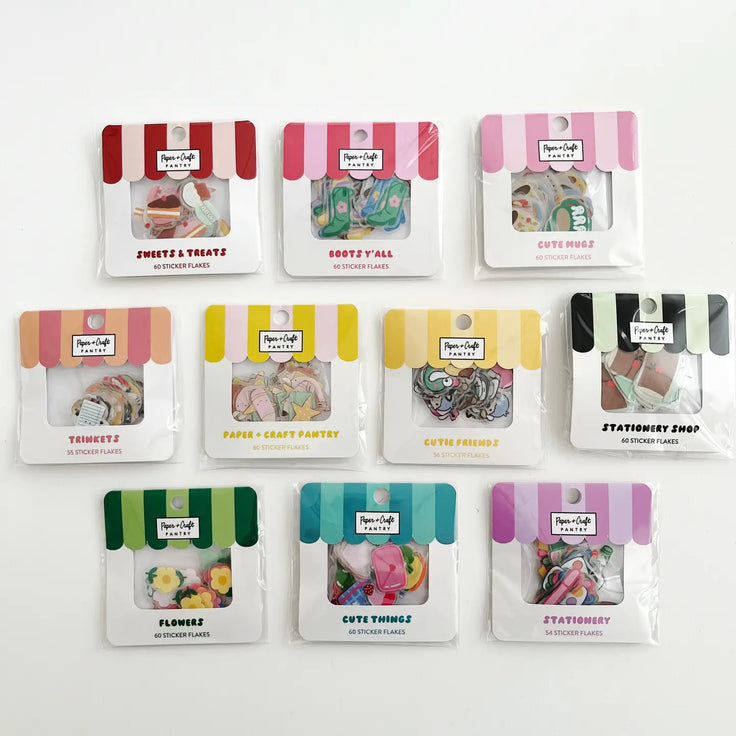 Stationery Shop Sticker Flakes