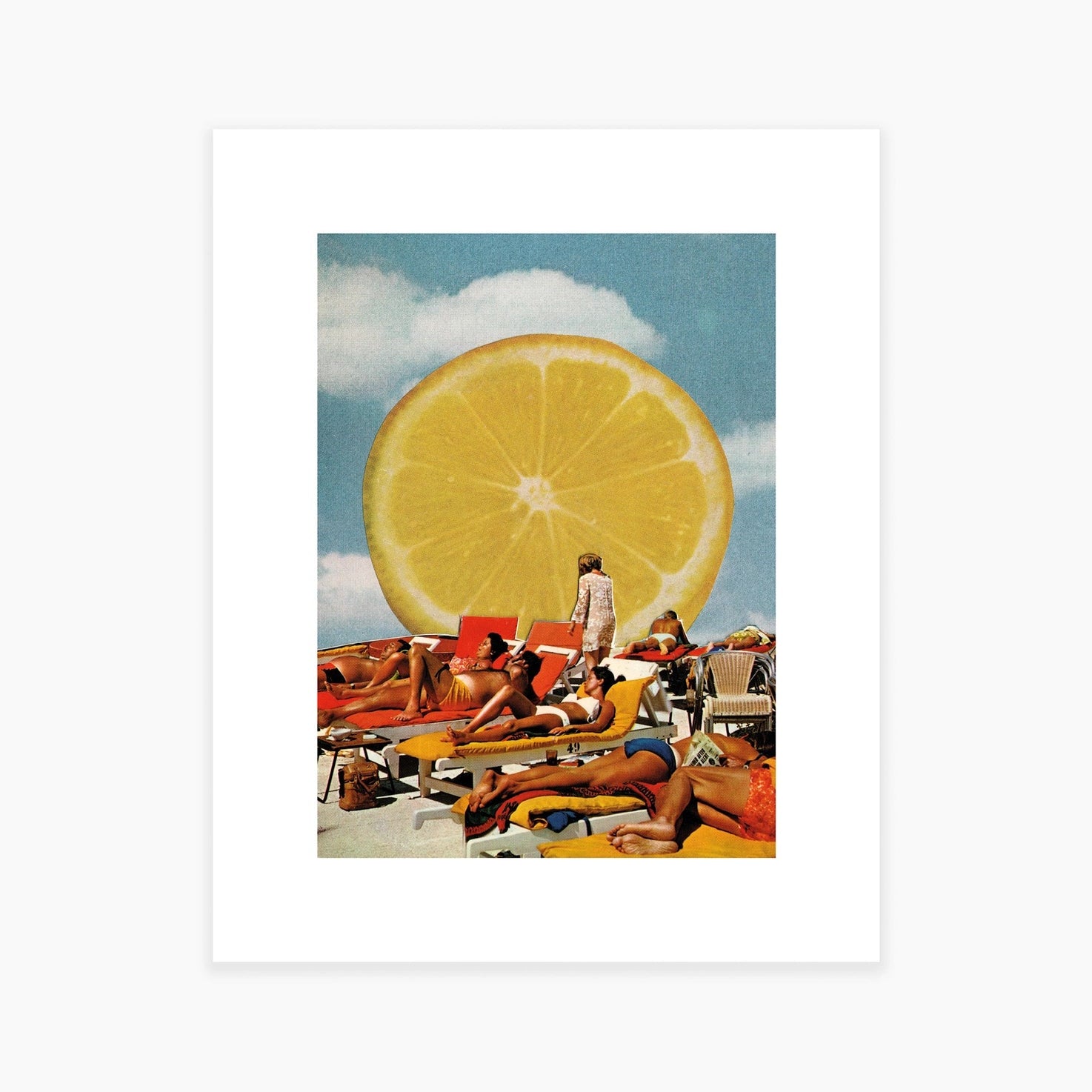 Lemon Sun Art Printt- Julia Walck