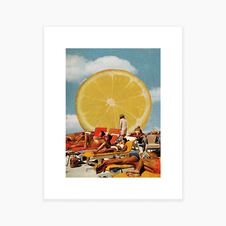 Lemon Sun Art Printt- Julia Walck