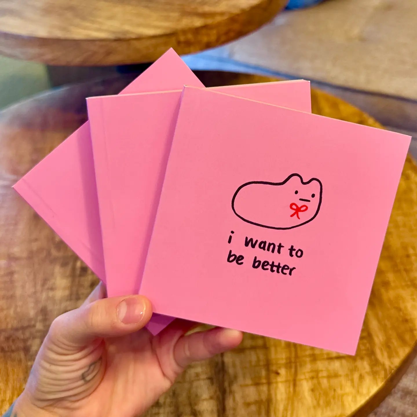I Want 2 Be Better Notebook