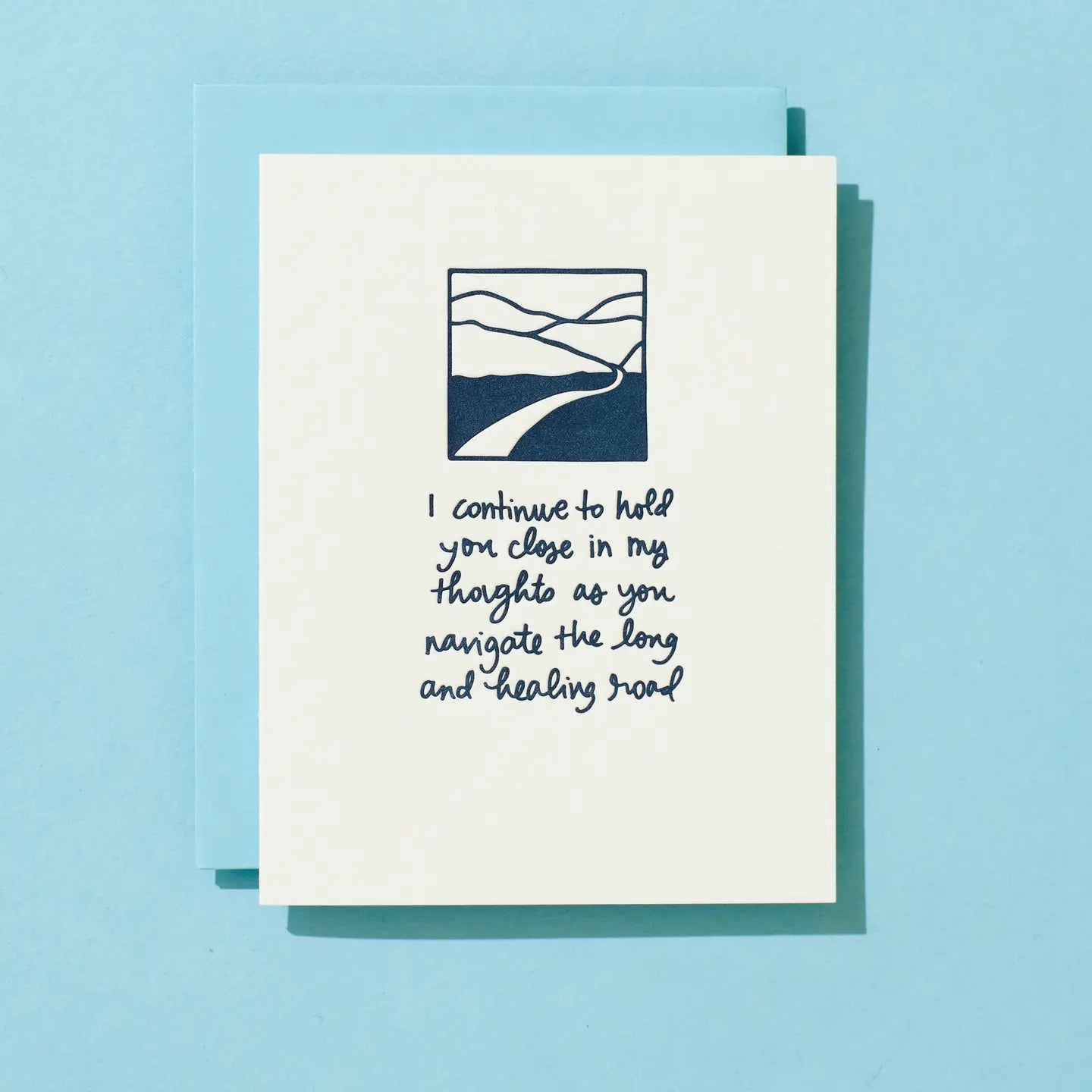 Healing Road - Greeting Card
