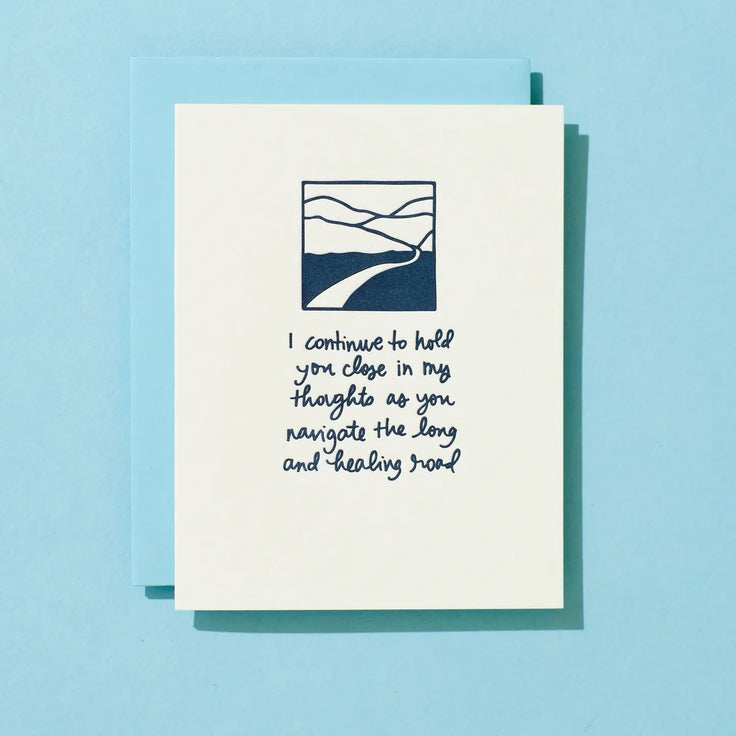 Healing Road - Greeting Card