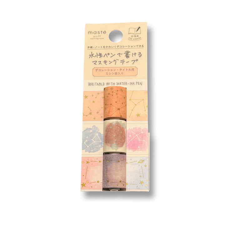 Mark's Masté Perforated Writable Washi Tape - Constellations