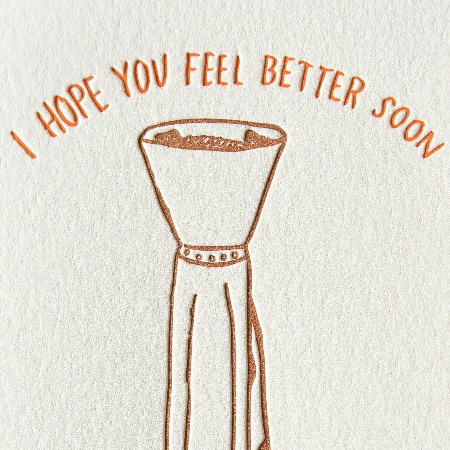 I Hope You Feel Better Soon - Greeting Card