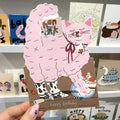 Hey Cat Cake Birthday Card