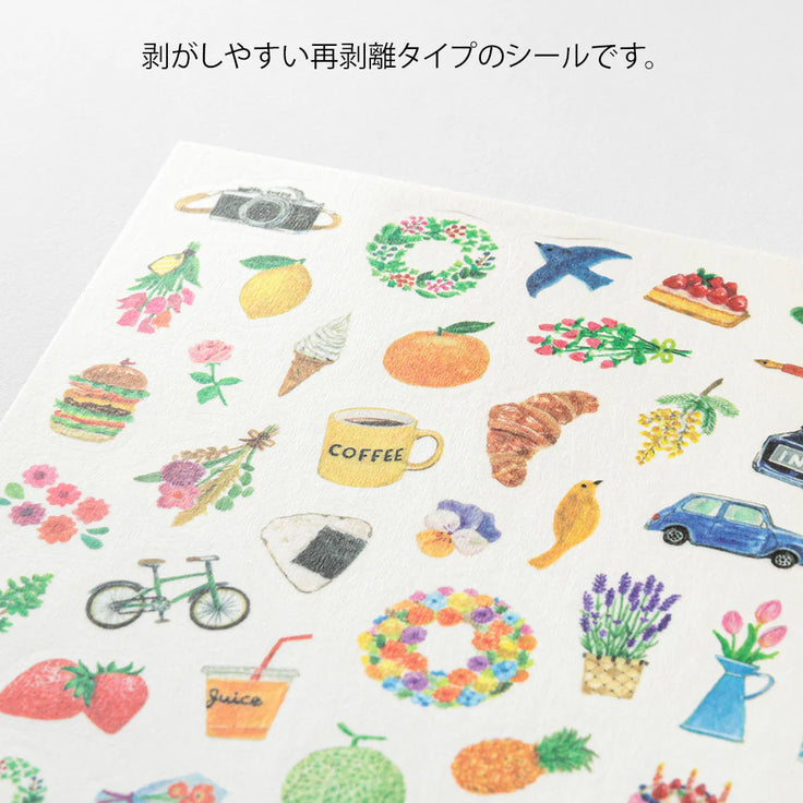 Yuru Log Sticker Sheet - Motiff