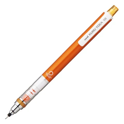 Uni Kuru Toga Mechanical Pencil -0.5mm - Orange