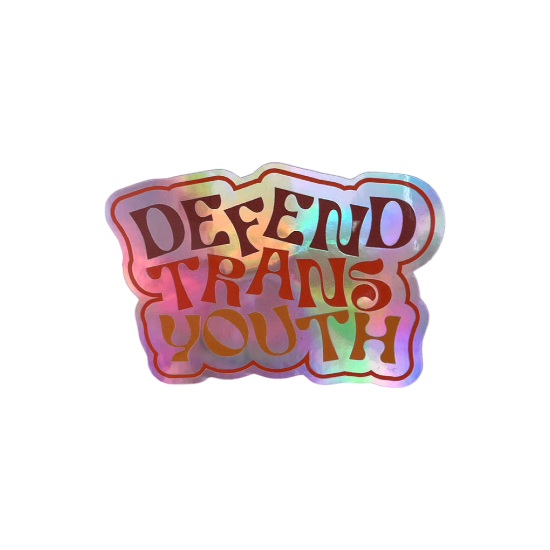 Defend Trans Youth Vinyl Sticker