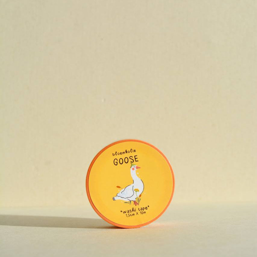 Goose Washi Tape / Cute Quirky Kawaii Stationery