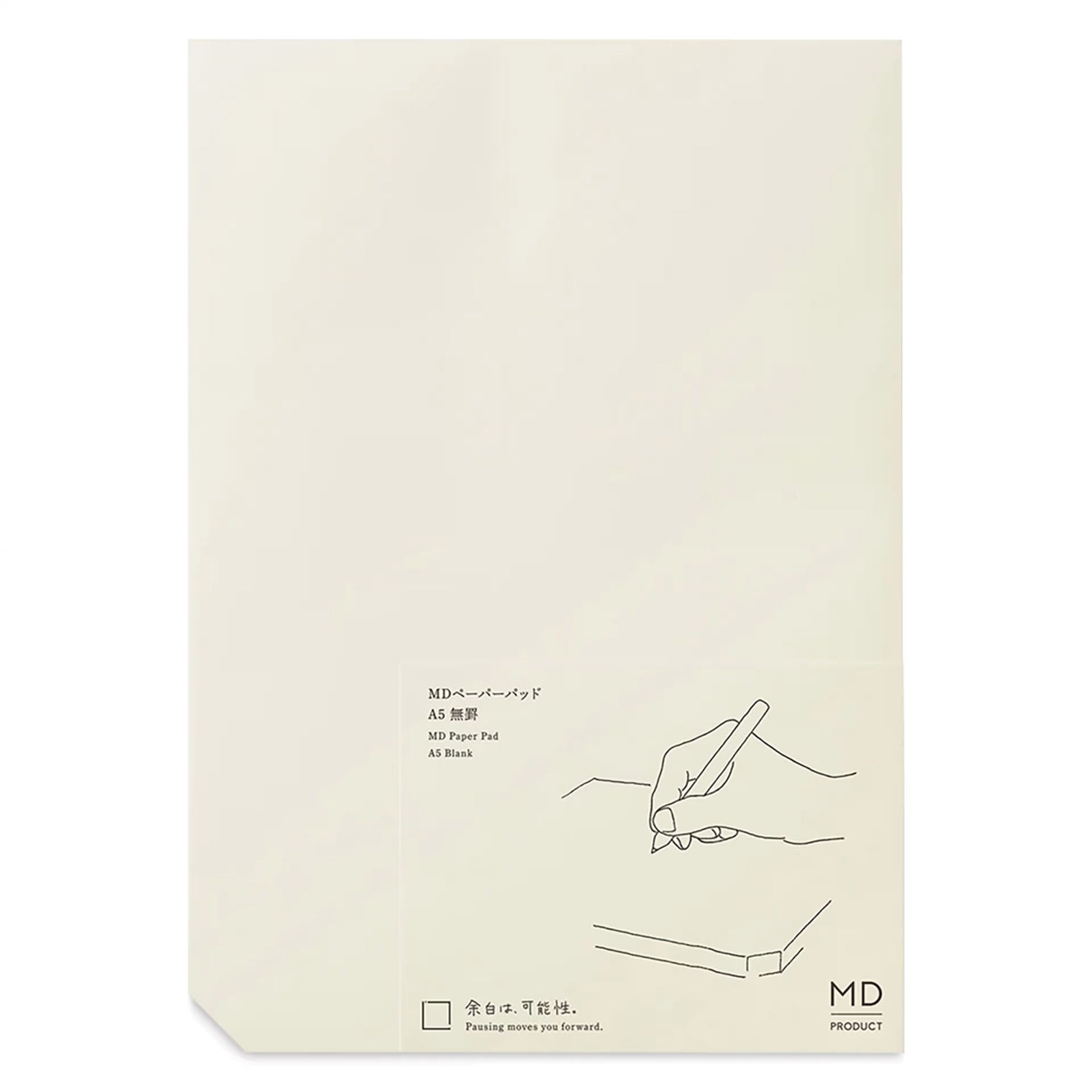 MD A5 Blank Paper Pad Cotton
