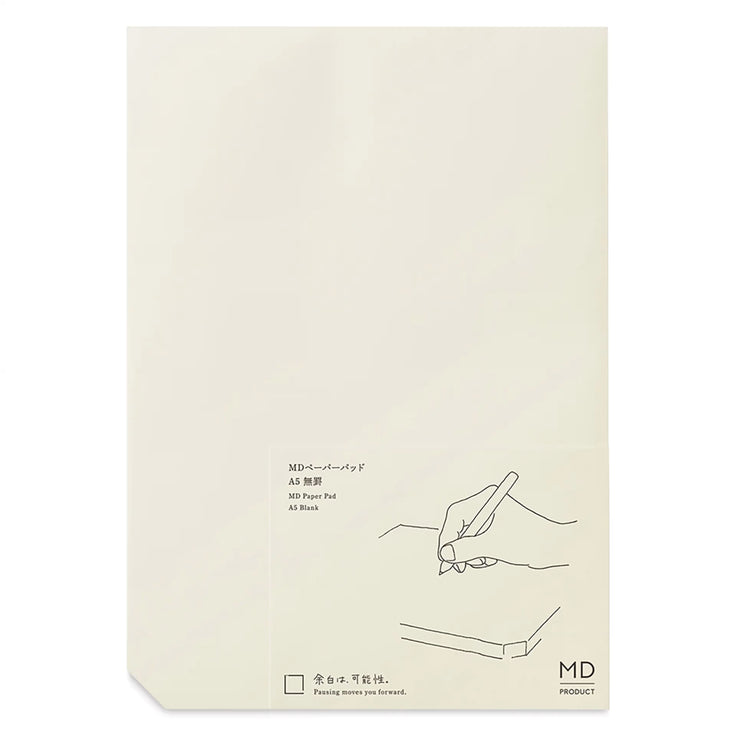 MD A5 Blank Paper Pad Cotton