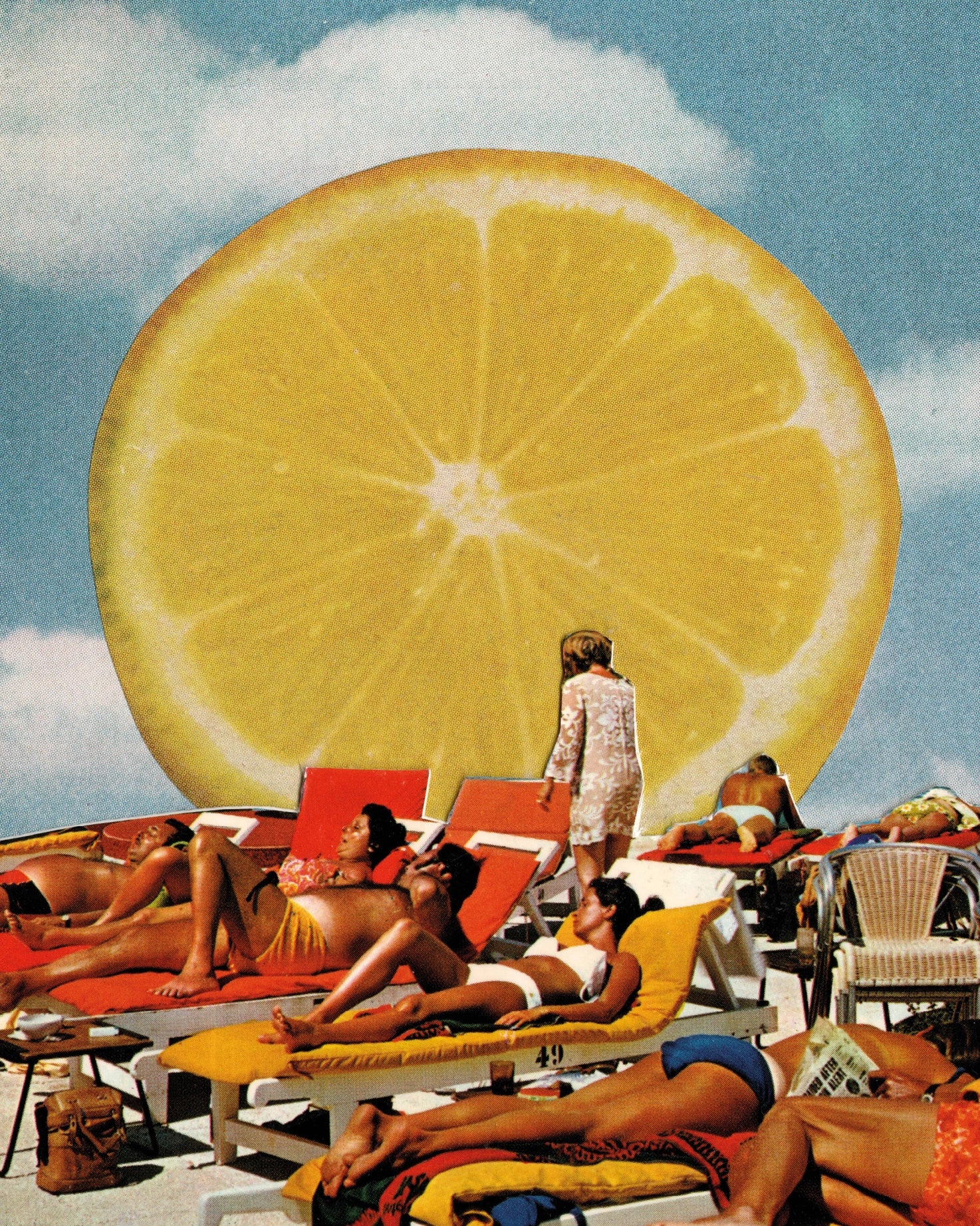 Lemon Sun Art Printt- Julia Walck