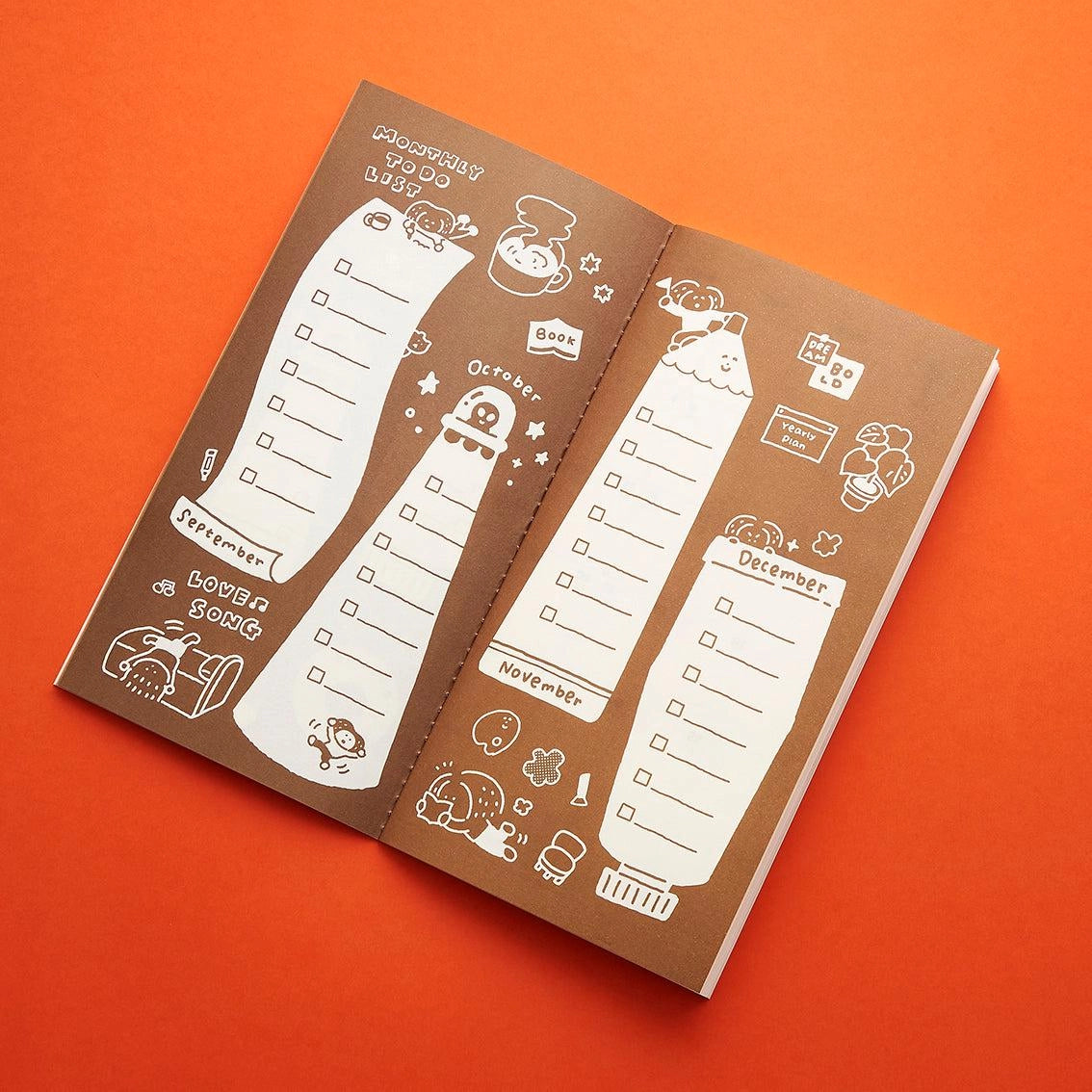 The 2027 Monthly Planner Insert - Rin! Studio