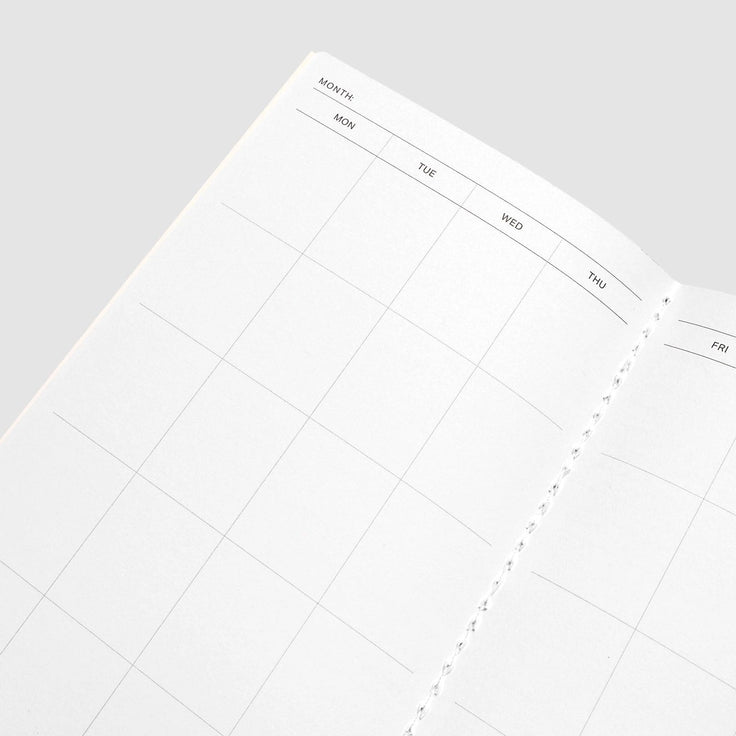 2027 Dated Travel Notebook | Monthly | A5 Slim