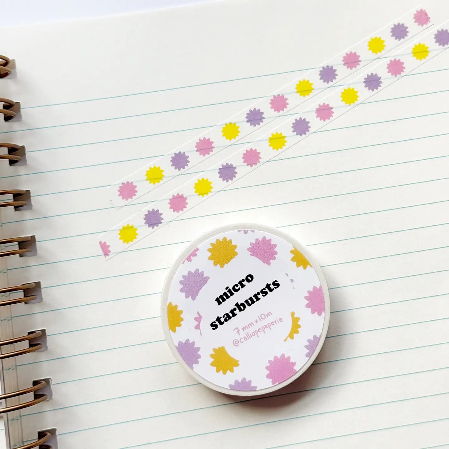 Micro Stars Narrow Washi Tape