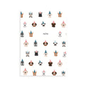 Dog Party Pocket Grid Notebook
