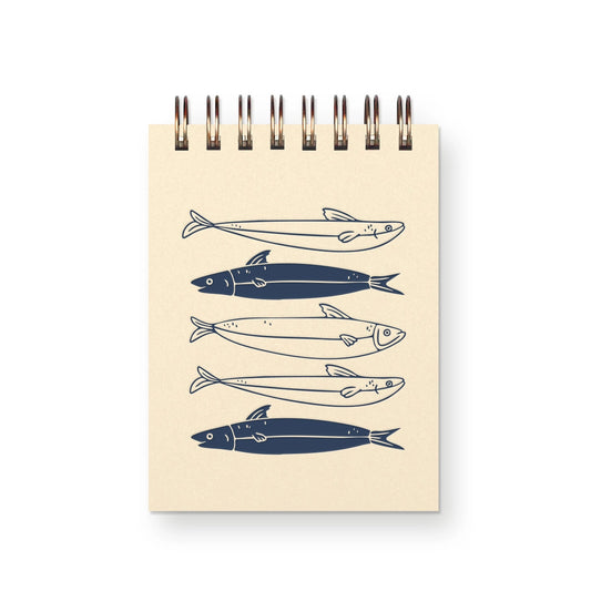 Fishes Mini Jotter Notebook