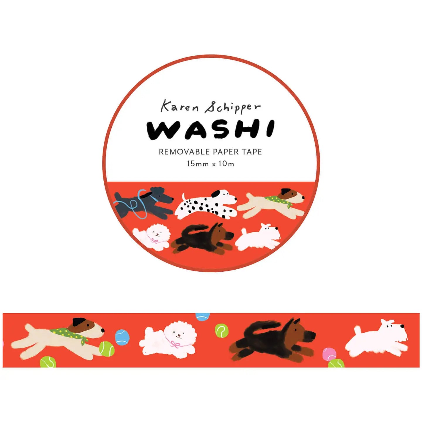 Dogs Washi Tape – Craft Tape