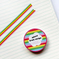 Micro Fruit Stripe Narrow Washi Tape