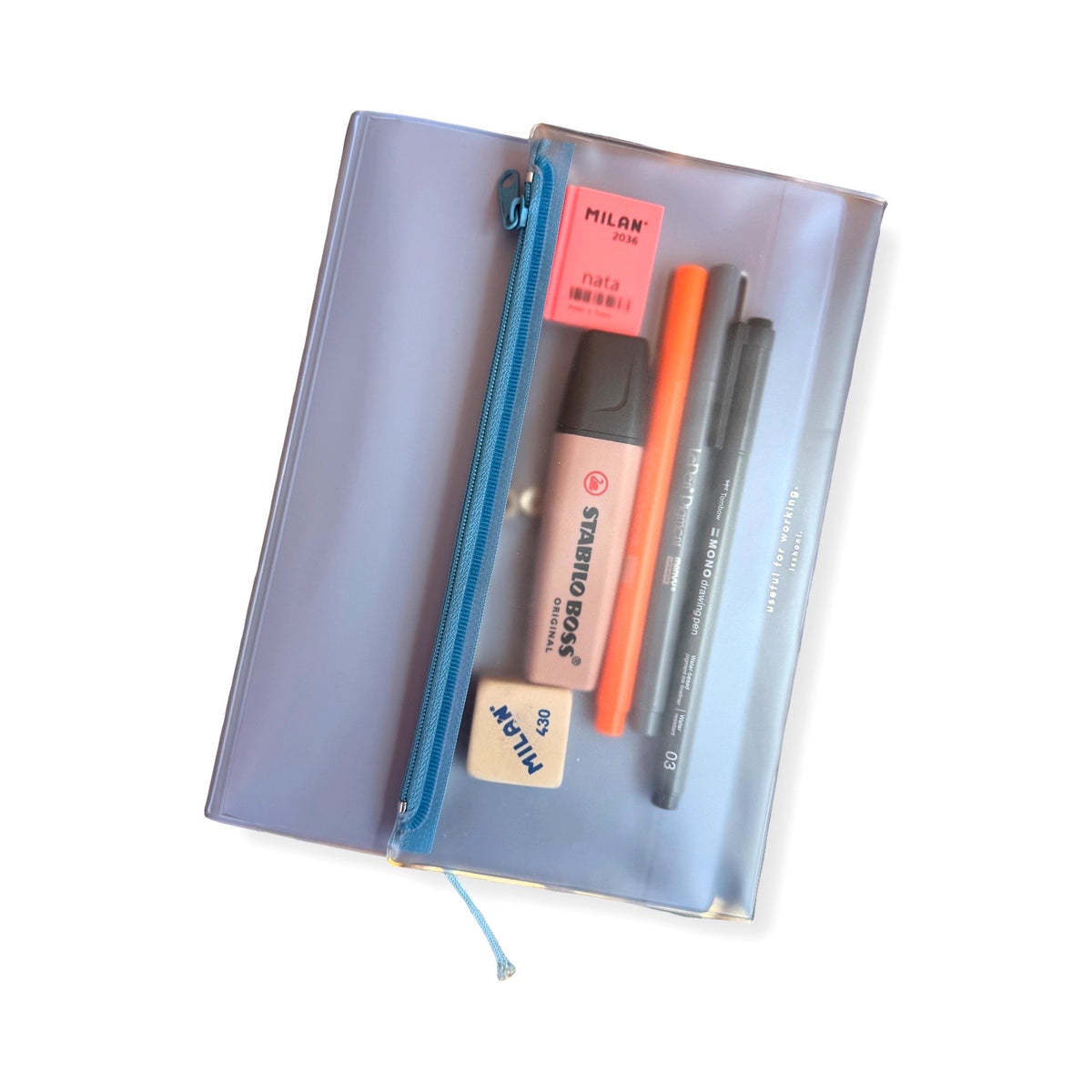 Isshoni. Pen Case + Notebook Cover Pvc A5