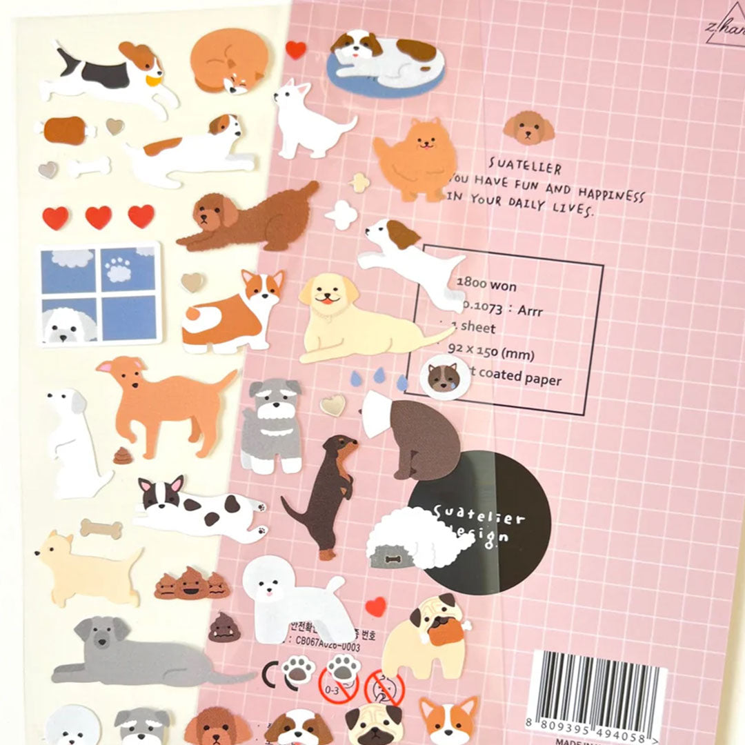 Arr Dog Sticker Sheet