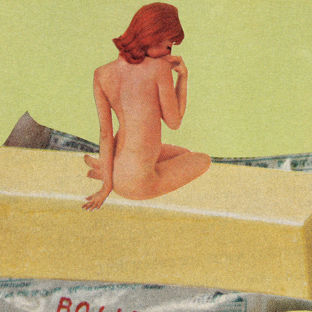 Butter Art Vintage Print