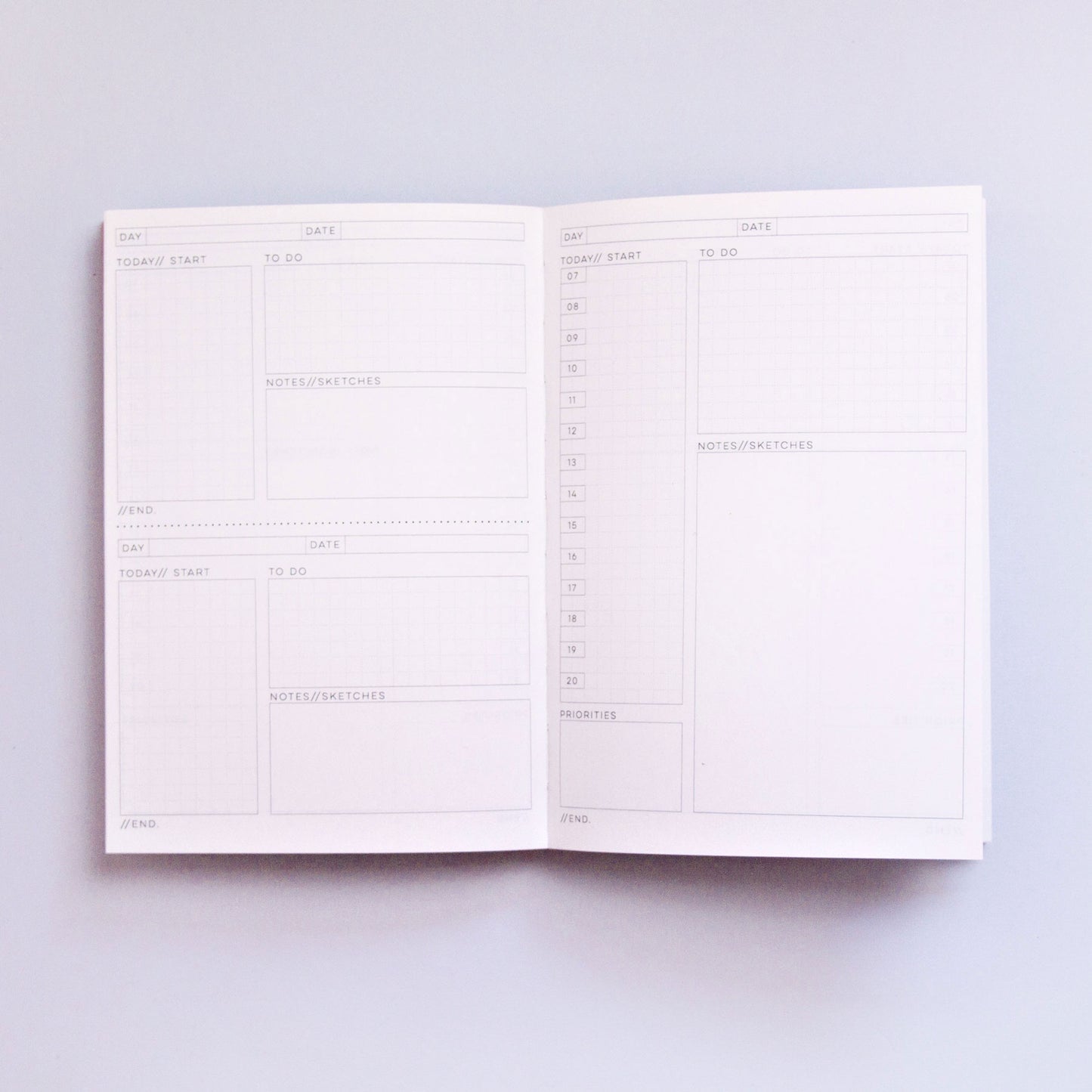 Athens Daily Planner Book