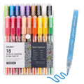 Extra Fine Tip Acrylic Paint Marker- Set of 18