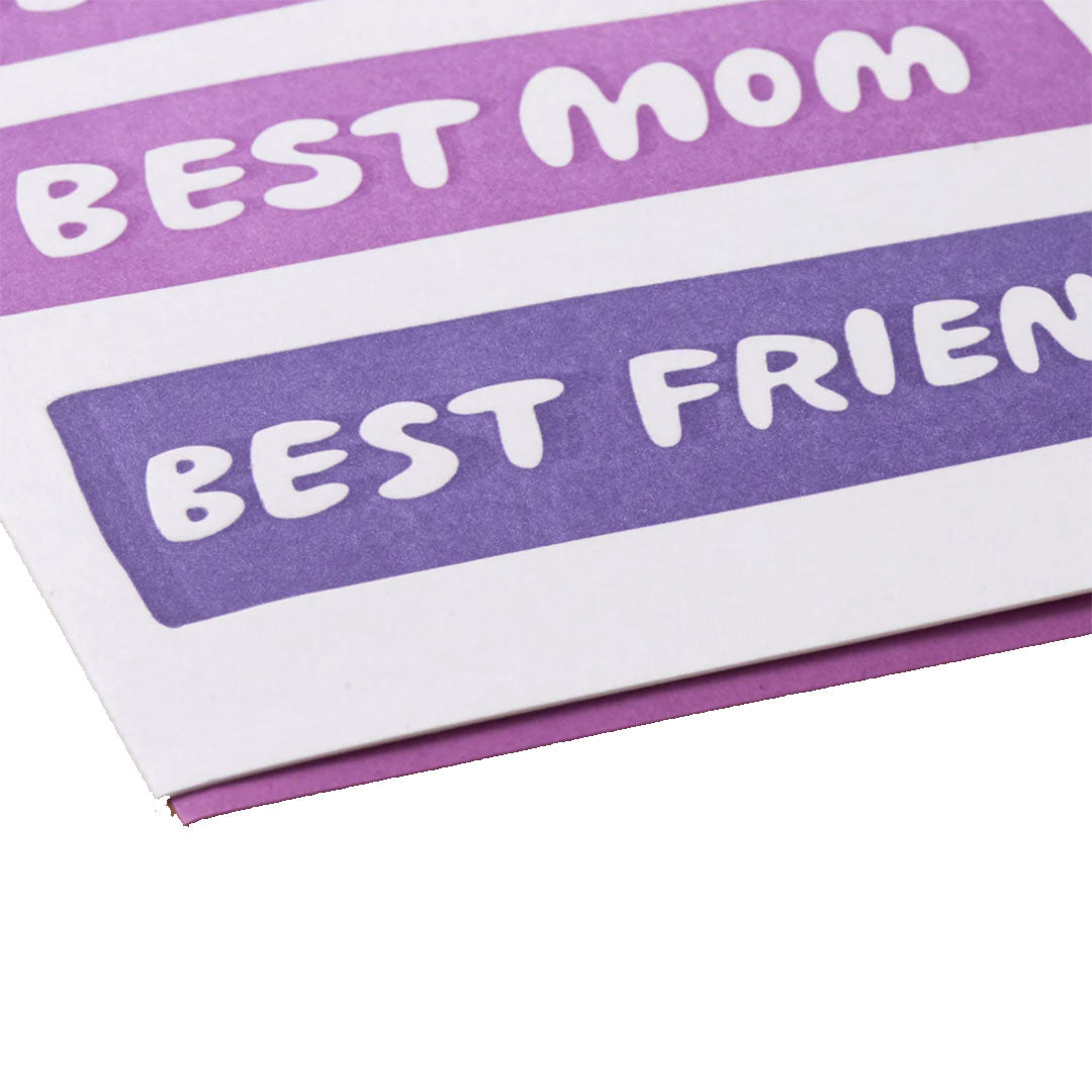 Best Wife Best Mom Best Friend Greeting Card