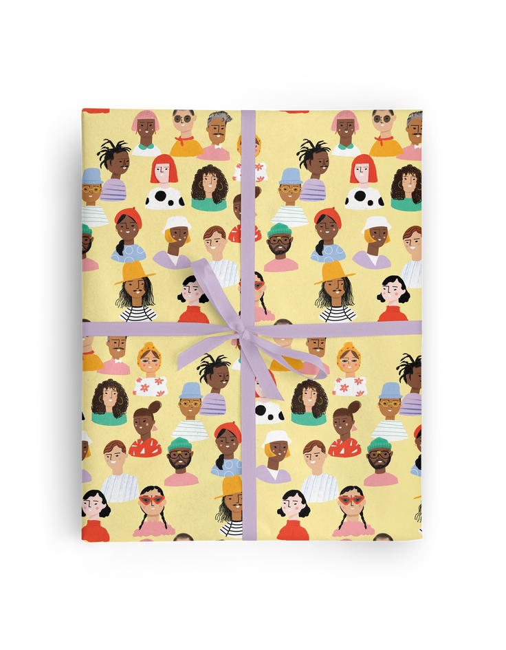 Best Crowd Ever - Rolled Gift Wrap