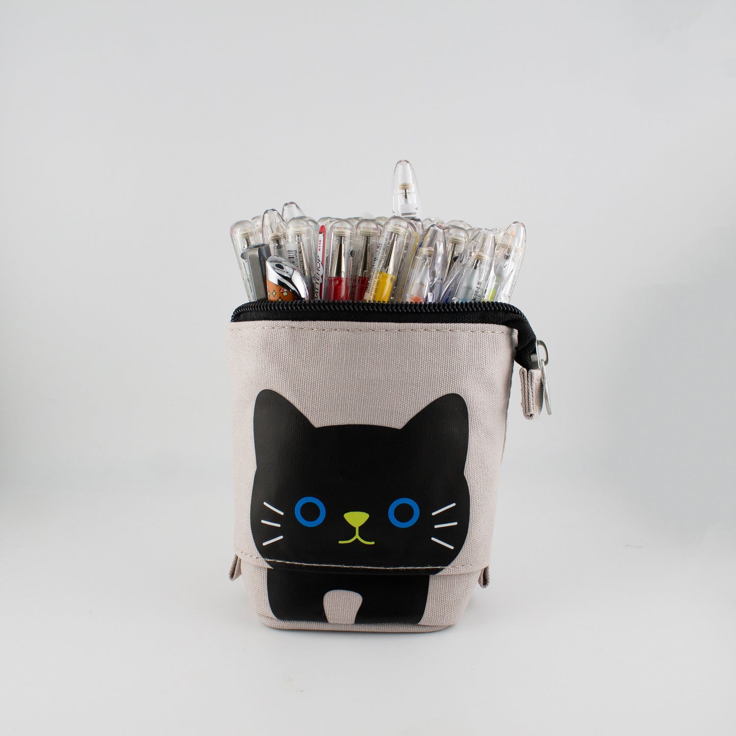 Cat Expandable Pen and Pencil Pouch