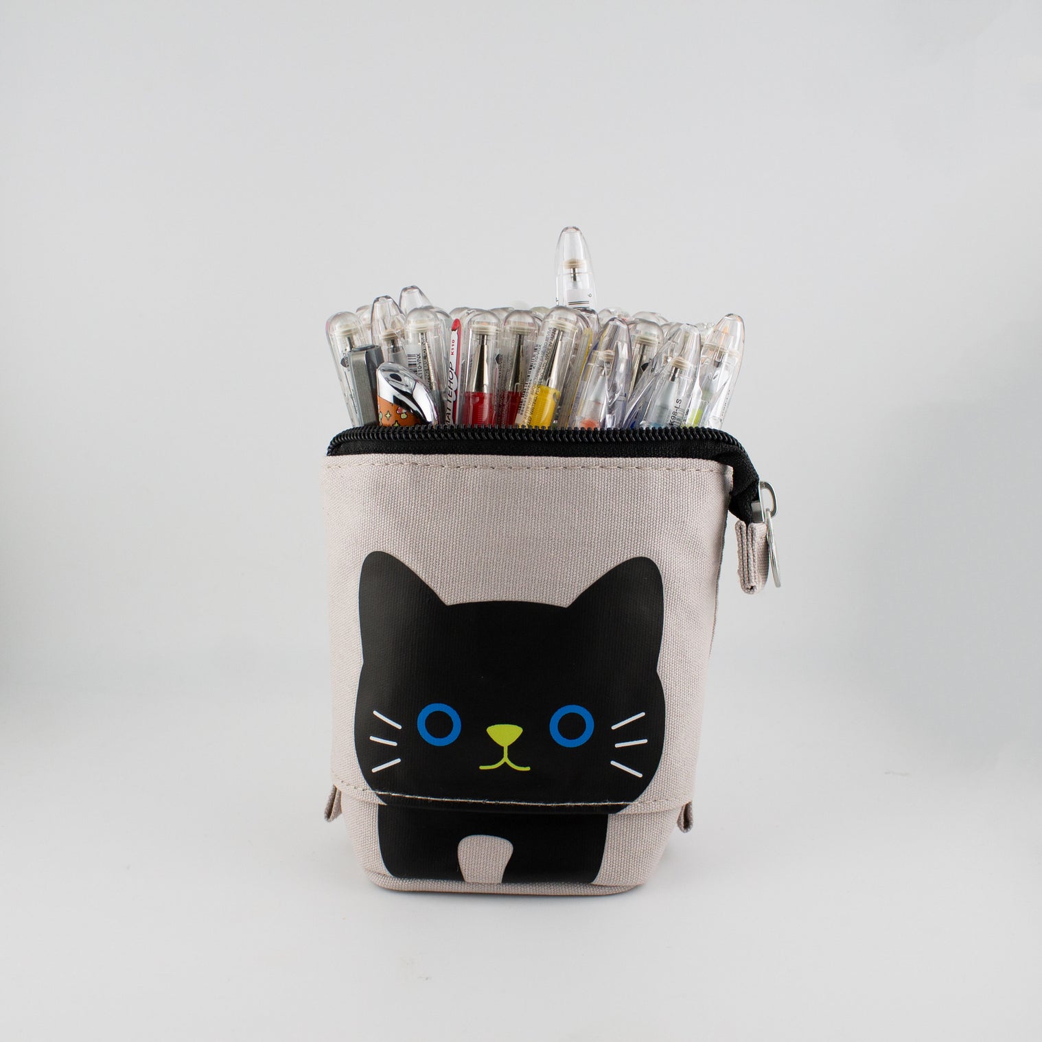 Cat Expandable Pen and Pencil Pouch