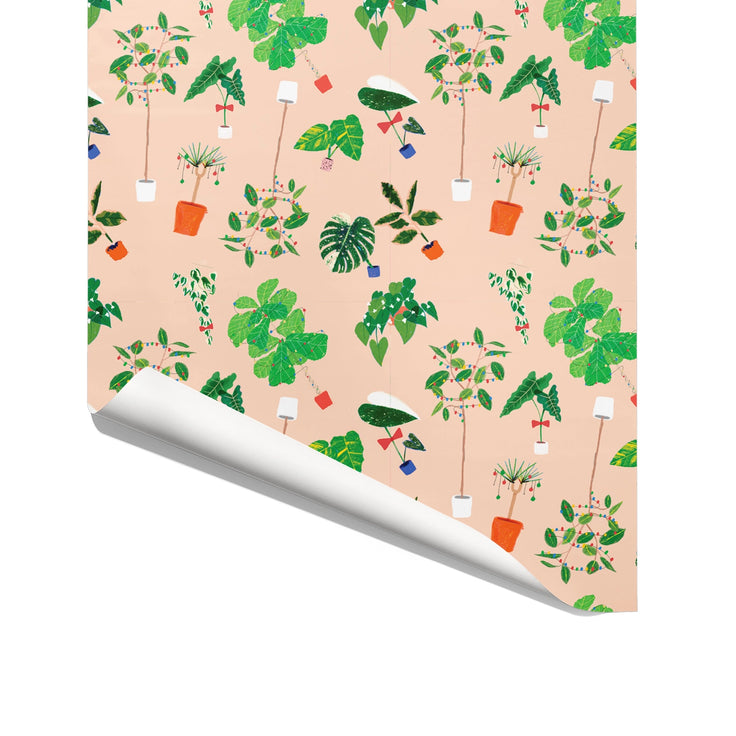 Botanical Xmas - Rolled Gift Wrap