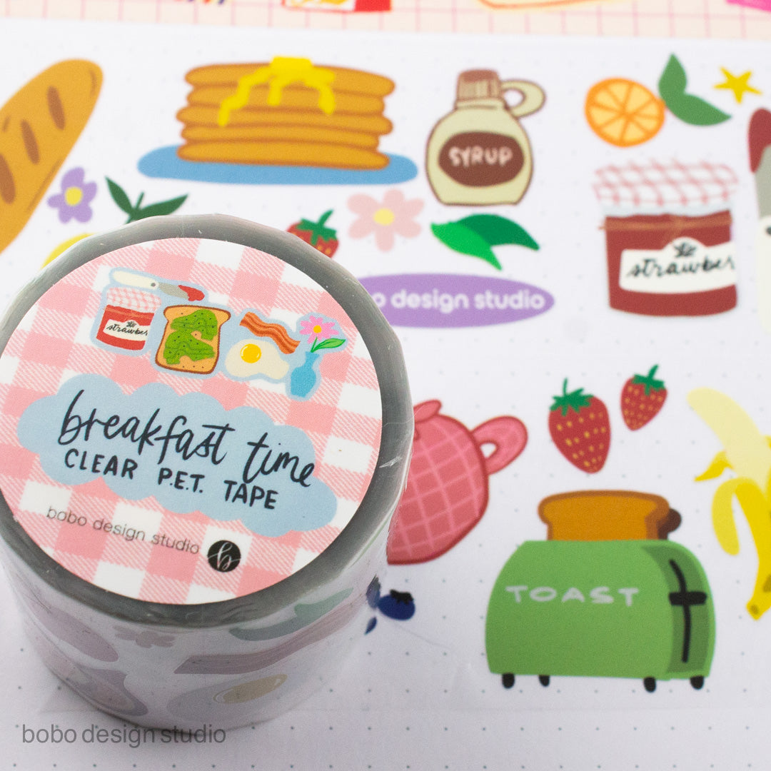 Breakfast Time PET Tape - 50mm