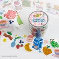 Breakfast Time PET Tape - 50mm
