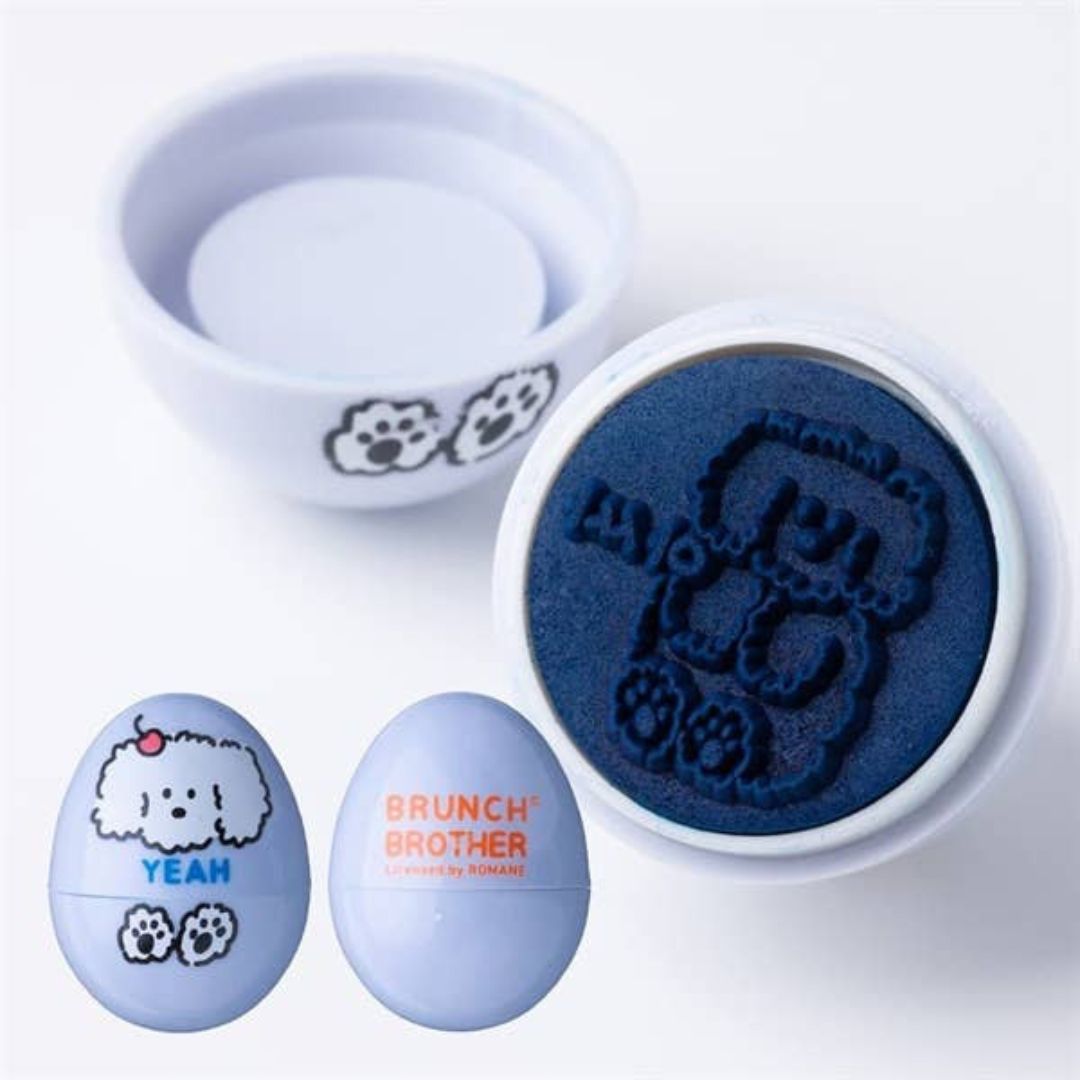 Brunch Brother Wobble Egg Stamps