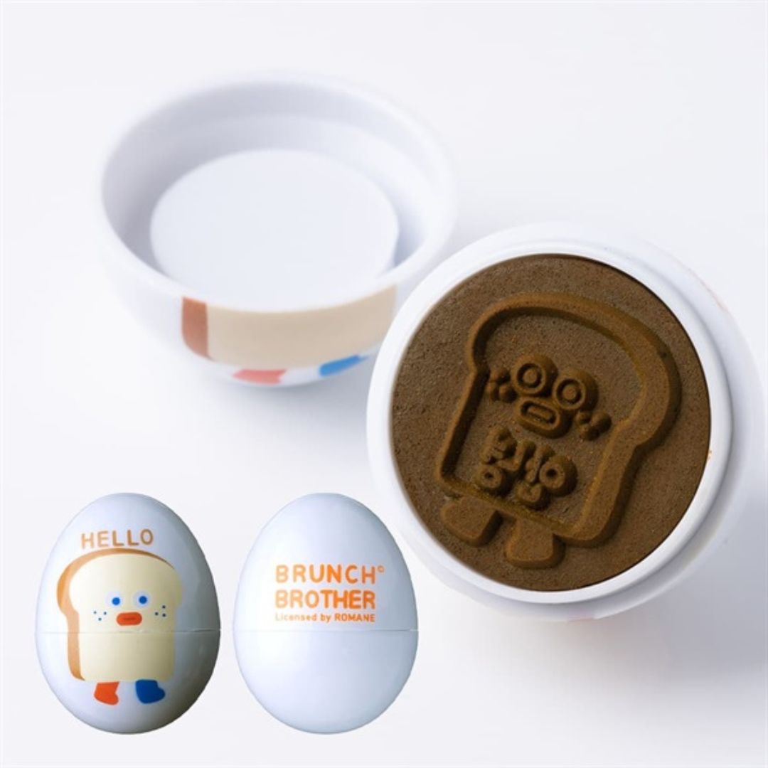 Brunch Brother Wobble Egg Stamps