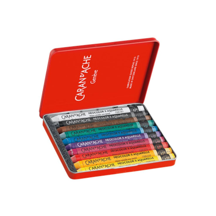 Neocolor II Aquarelles - Set of 10 - Caran d'Ache