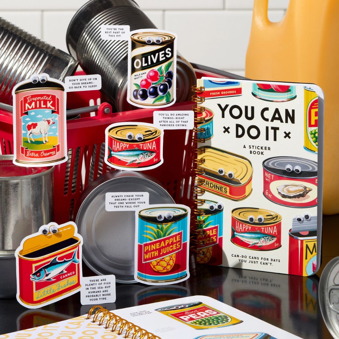 You Can Do It - Googly Eye Sticker Book