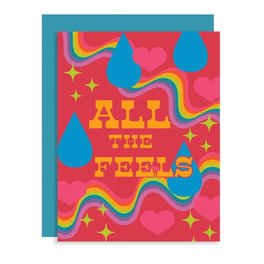 All The Feels - Greeting Card by Coachella Valerie