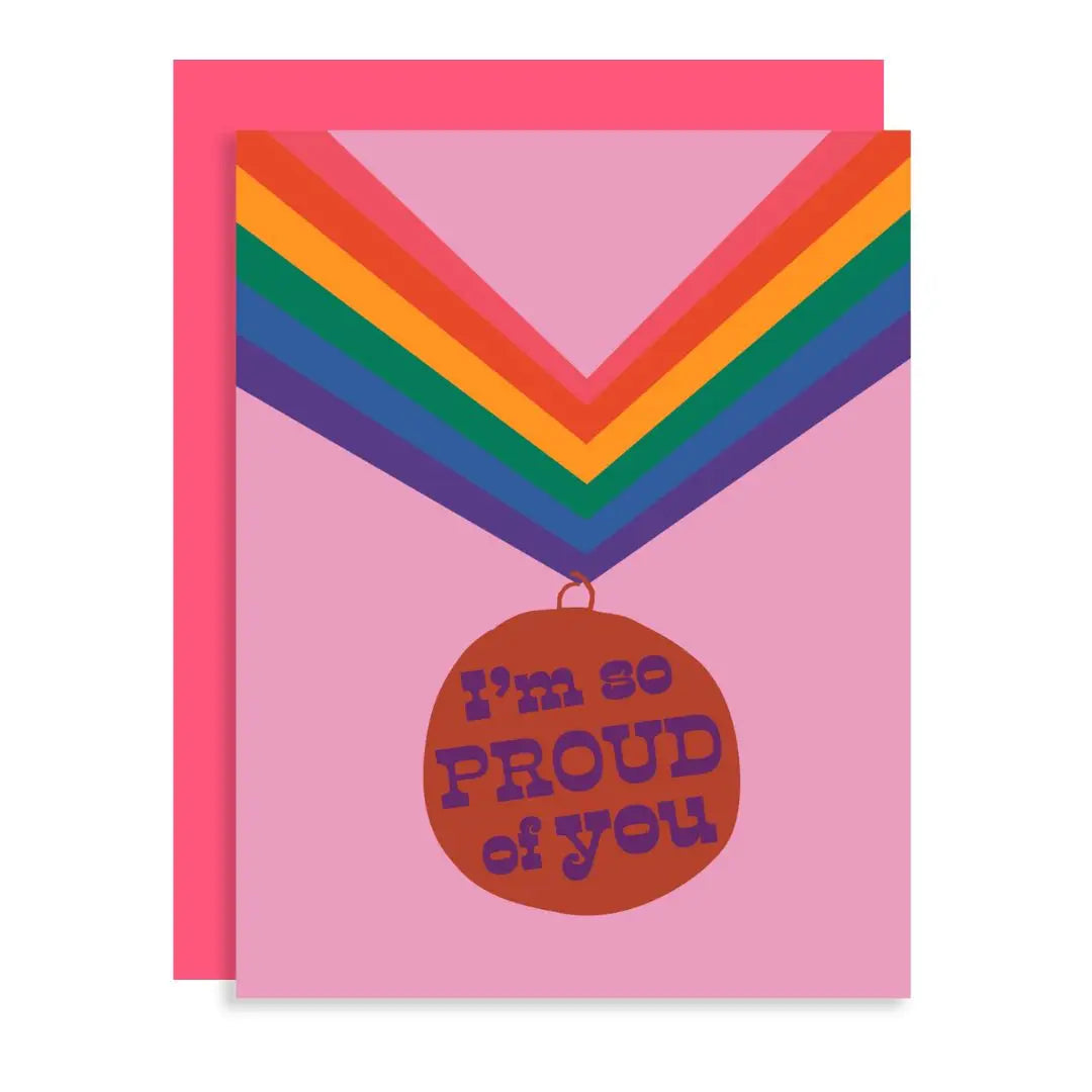 I'm So Proud of You -Greeting Card by Coachella Valerie