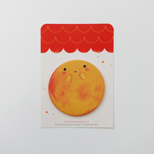 Moon Cut Sticky Note