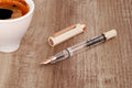 TWSBI Eco Creme and Rose Gold- B Nib