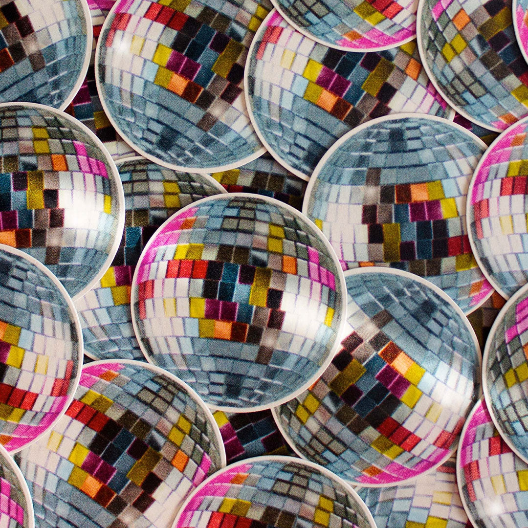 Disco Ball Bar Coasters- set of 4