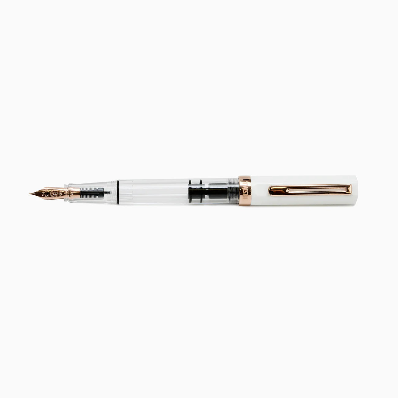 TWSBI Eco White with Rose Gold - Fine Nib